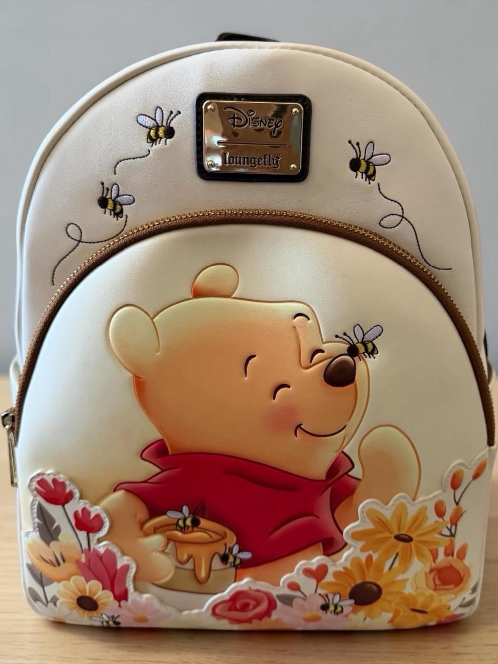 Loungefly Winnie the Pooh Cream Backpack